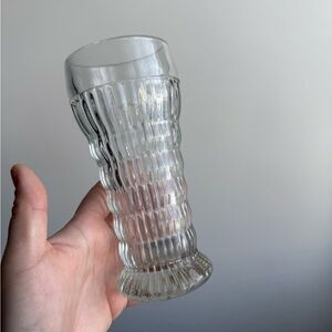 1 Vintage Ice Cream Bar Soda Fountain 7 Footed Jeanette Co Glass Cup